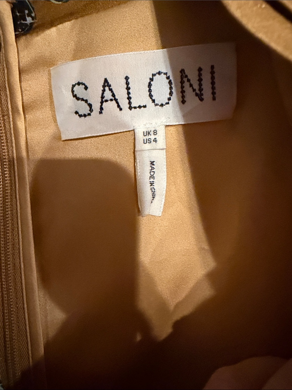 SALONI Bibi Piped Dress - Picture 2 of 16